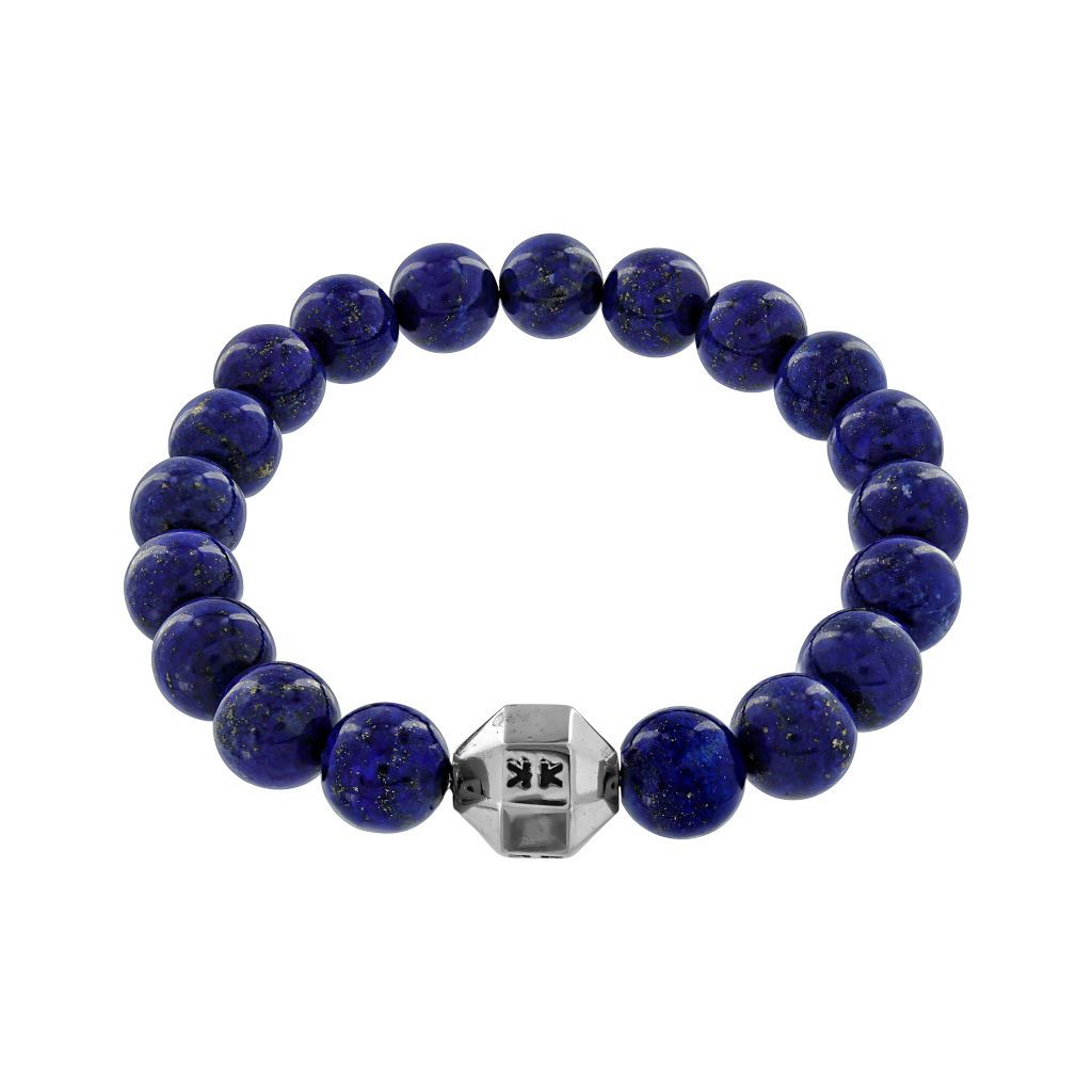 Lapis Lazuli Bracelet - Octagon - IKKU Jewelry