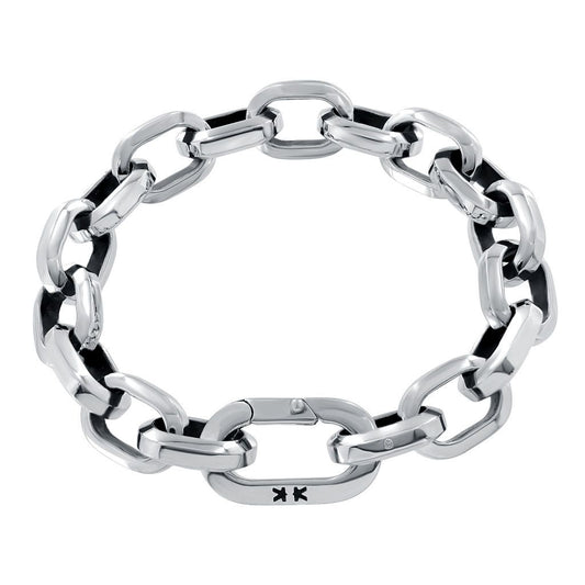 Bracelet Oval Link - XL (size) - IKKU Jewelry
