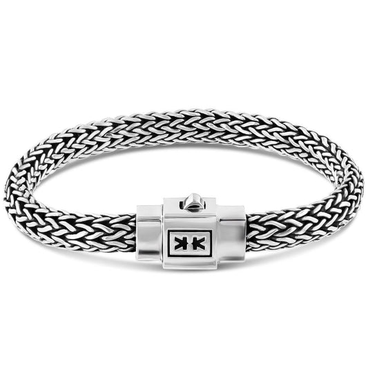 Bracelet Oval Chain - Pusher Lock - IKKU Jewelry