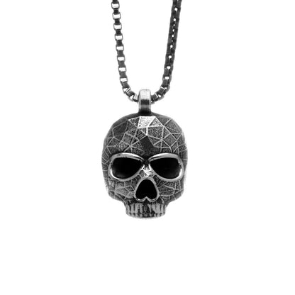 Pendant - Skull Faceted - IKKU Jewelry