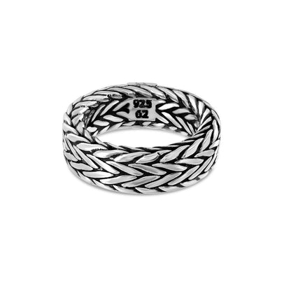 Ring - Double Chevron Chain - IKKU Jewelry