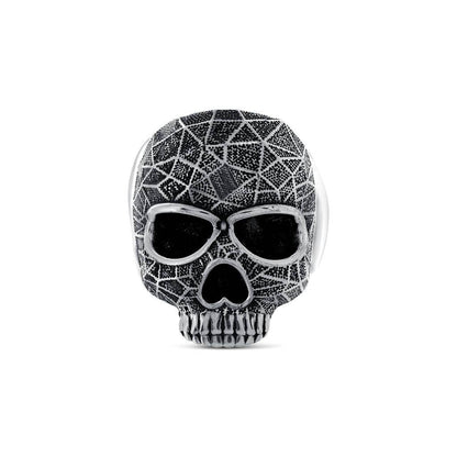 Ring - Skull Faceted - IKKU Jewelry
